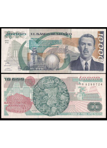 MESSICO 10.000 Pesos 1989 President Cárdenas Q/Fds