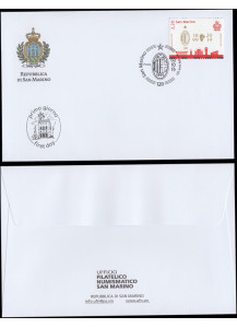 2019 - San Marino Busta Primo Giorno 120 anni Milan