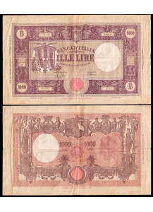 1943 - 1000 Lire Grande M 06-02-1943 Quasi BB