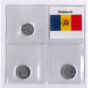 MOLDAVIA Set composto da 3 monete Fdc