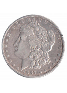 1887 - 1 Dollaro Morgan Stati Uniti Filadelfia MB+
