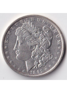 1891 - Dollaro Morgan Stati Uniti Argento New Orleans O Stupenda