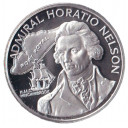 GIAMAICA Ten Dollars 1976  Admiral Horatio Nelson Proof