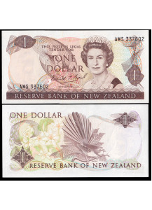 NUOVA ZELANDA 1 Dollaro 1981-92 169 c  Fior di Stampa Consec