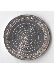 GERMANIA REPUBBLICA FEDERALE 5 Mark 1973 Ag. Nicola Copernico Fdc