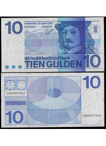 OLANDA 10 Gulden 1968 Stupenda
