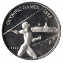 SAMOA 10 Tala Ag. Giochi Olimpici 1991 Proof