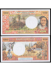 FRENCH PACIFIC TERRITORIES 1000 Francs 1996 Fior di Stampa