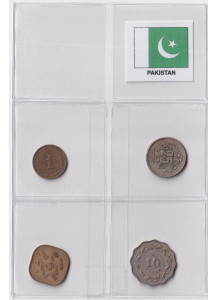 PAKISTAN series consisting of 4 mixed Years VF+ 