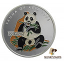 NORD COREA 500 Won Ag 1995 Proof Fauna in Asia Panda No Paypal