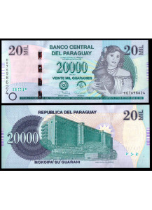 PARAGUAY 20.000 Guaranies 2007 Fds