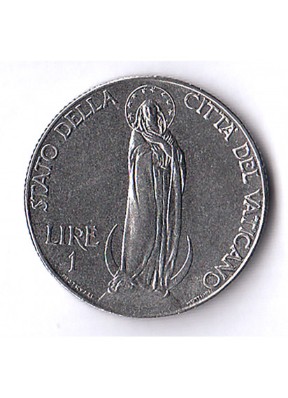 1940 1 lira Vaticano Pio XII Fdc