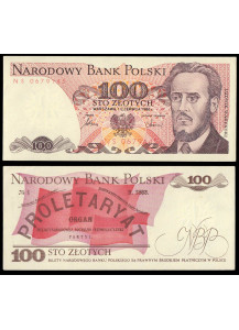 POLONIA 100 Zlotych 1986 L Warynski Fior di Stampa
