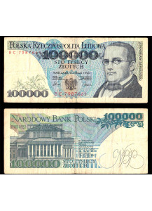 POLONIA 100.000 Zlotych 1990 MB