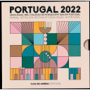 2022 -  PORTOGALLO Divisionale Ufficiale Euro FDC