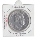 Prussia Tallero 1867 A Guglielmo I argento Spl
