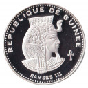 GUINEA 500 Francs 1970 Argento Proof Ramses III KM 26