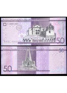 REPUBBLICA DOMINICANA 50 Pesos Domenicanos 2016 Fds
