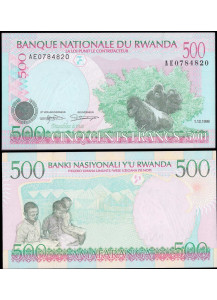 RWANDA 500 Francs 1998 Fds