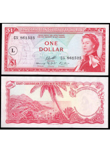 St. LUCIA 1 Dollar 1965 Fior di Stampa