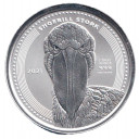 CONGO 2021 1 oz Silver Shoebill Stork Coin (BU)