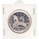 AJMAN Salviamo Venezia 5 Riyals 1971 argento Proof 