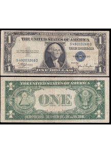 USA 1 Dollar Silver Certificate Blue Seal 1935 C