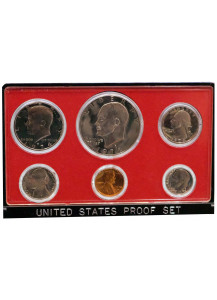 STATI UNITI AMERICA serie composta da sei monete Proof anno 1974