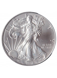 2011 STATI UNITI 1 Dollar Liberty Argento Oncia