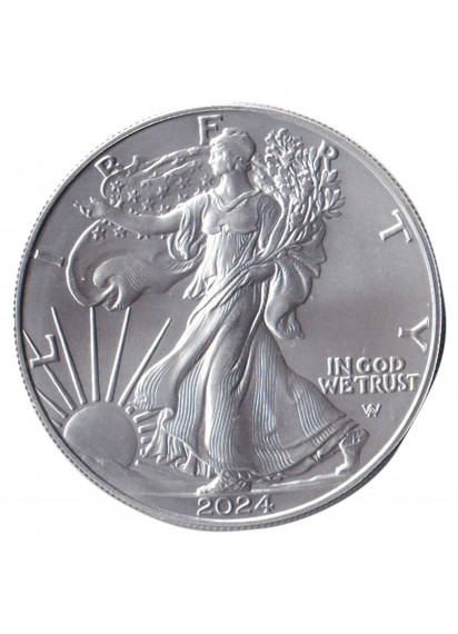 2024 – Stati Uniti 1 Dollar Silver 1 OZ Liberty Ag. Fdc