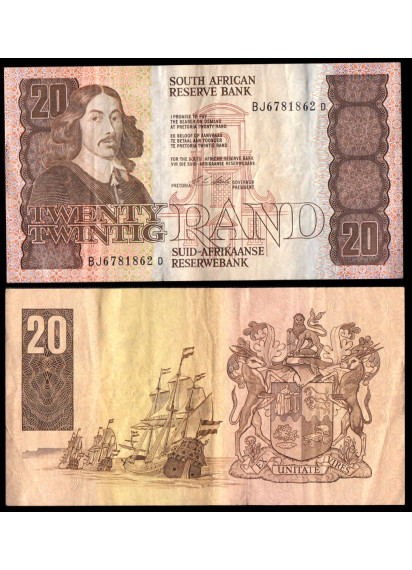 SUD AFRICA 20 Rand 1978-93  MB+
