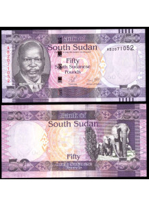 SOUTH SUDAN 50 Pounds 2011 Fior di Stampa