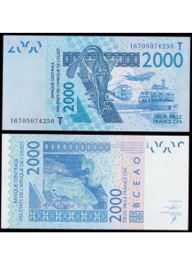 TOGO (W.A.S.) 2000 Francs 2002 Fior di Stampa