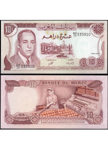 Marocco 10 Francs 1985 Fior di Stampa