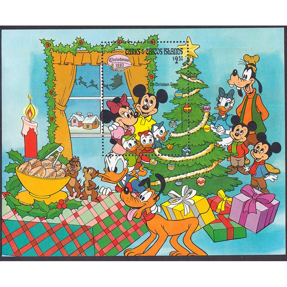 Immagini Natale Walt Disney.Turks And Caicos Foglietto Walt Disney Natale 1983 Nuovo Turks And Caicos Foglietto Walt Disney Natale 1983 Nuovo Nbs