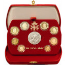 2004 Papa Giovanni Paolo II Divisionale Fondo Specchio con medaglia in Argento