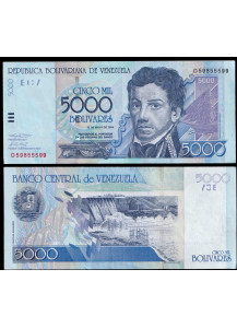 VENEZUELA 5000 bolivares 2004 Stupenda
