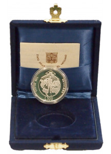 1994 - 500 Lire argento Vaticano Giovanni Paolo II "Veritatis Splendor" Proof 