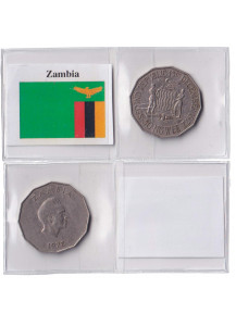 ZAMBIA 50 Ngwee 1972 VF+ 