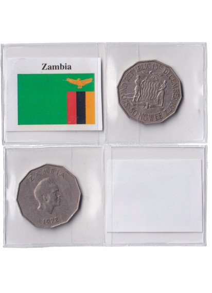 ZAMBIA 50 Ngwee 1969 BB+