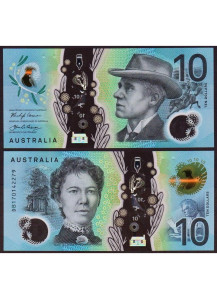 AUSTRALIA 10 Dollars 2017 Polimera  Mary Jean Gilmore Fds