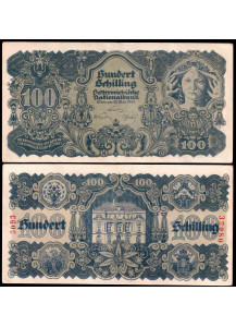 AUSTRIA 100 Schilling 1945 Stupenda