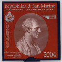 2004 - Bartolomeo Borghesi 2 € in Folder San Marino