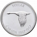 Canada 1 dollar 1967 100th Anniversary of Canada Stupenda