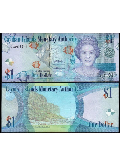 CAYMAN ISLANDS 1 Dollar 2010 Fior di Stampa