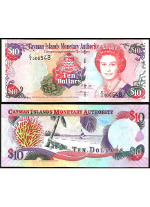CAYMAN ISLANDS 10 Dollars 2005 Fior di Stampa