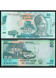 MALAWI 50 Kwacha 2015 "Philip Gomani II" Fds
