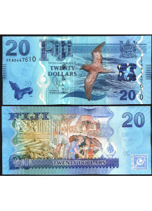 FIJI 20 Dollars 2013 Uncirculated