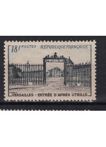 1954 Cancellata del Castello di Versailles Unificato 988 integro