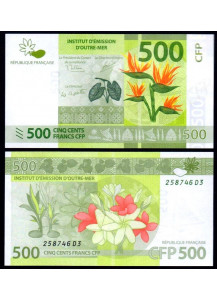 FRENCH PACIFIC TERRITORIES 500 Francs 2014 (2020) Fds